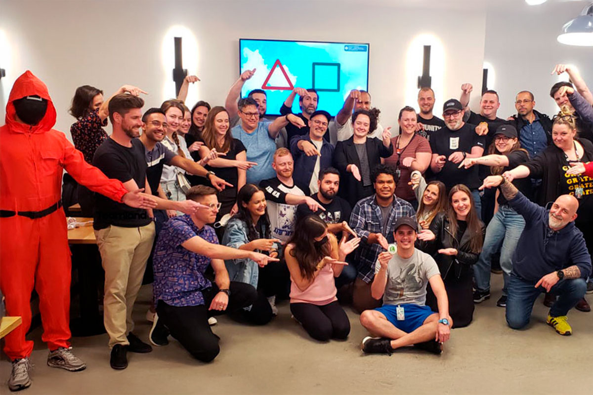 concursantes del juego del calamar